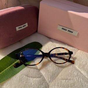 Miu Miu Tortoiseshell Glasses